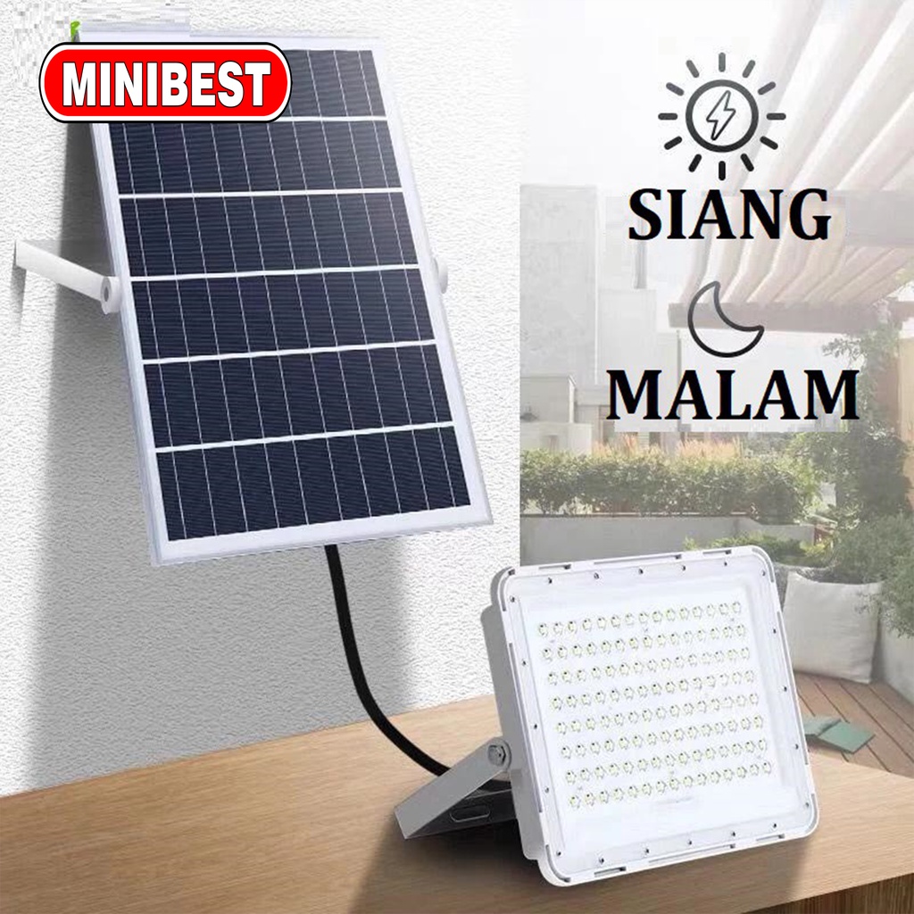 [GROSIR] LAMPU SOROT TENAGA SURYA LED TENAGA MATAHARI  - PANEL SURYA 60W  SOLAR CELL