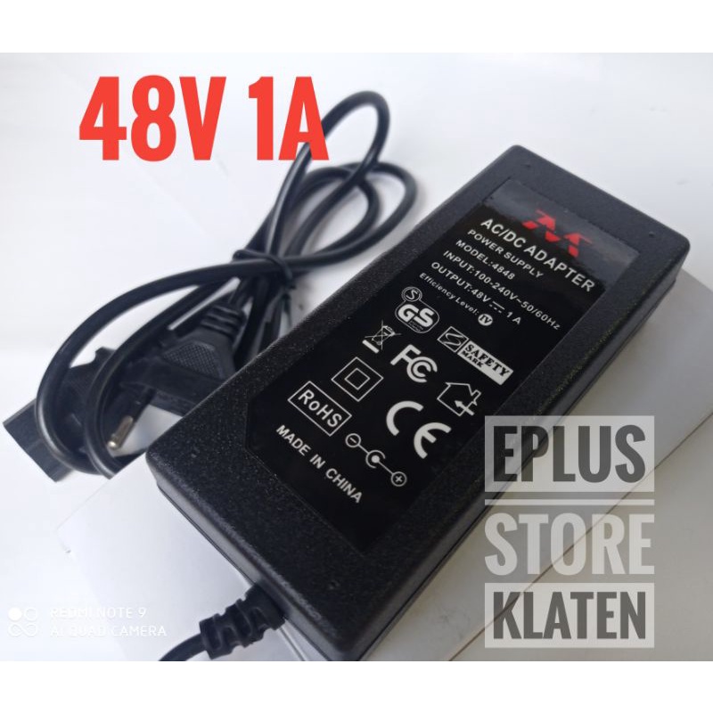 Switching adaptor SMPS 48V 1A power suplly 48 volt 1 ampere