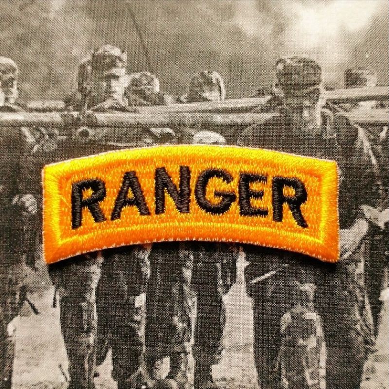 Patch Ranger Tab US Army Emblem Bordir Airsoft