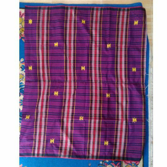Sarung Samarinda asli tenun motif pucuk sokbi