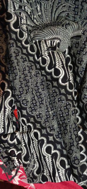 Kemeja Batik Parang Sogan Lapis Furing Batik Katun Primisima Batik Solo Batik Coklat Brown