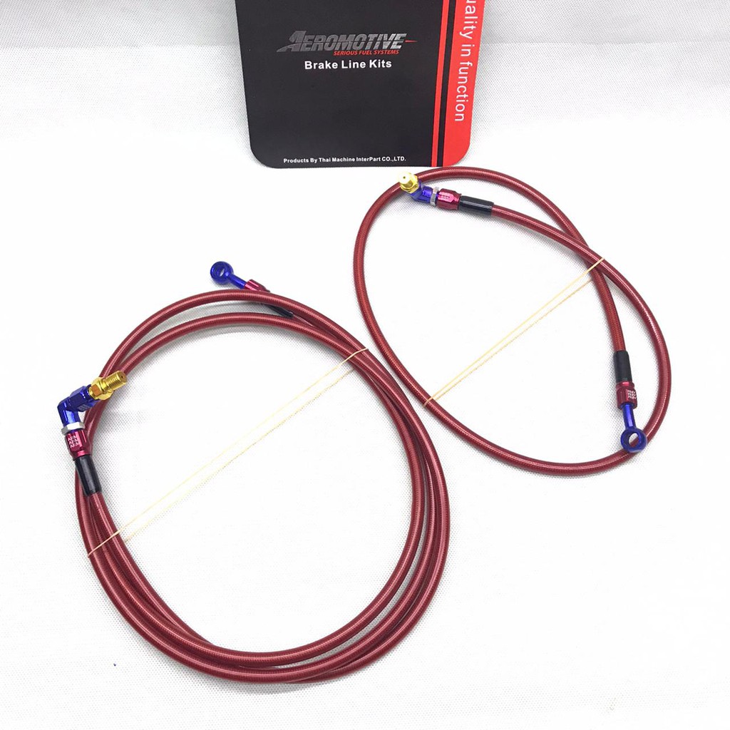 Selang Rem Set KTC Racing NMax 155 Non Abs PCX 150 Nmax 155 Non Abs KTC Racing Brake Hose Set