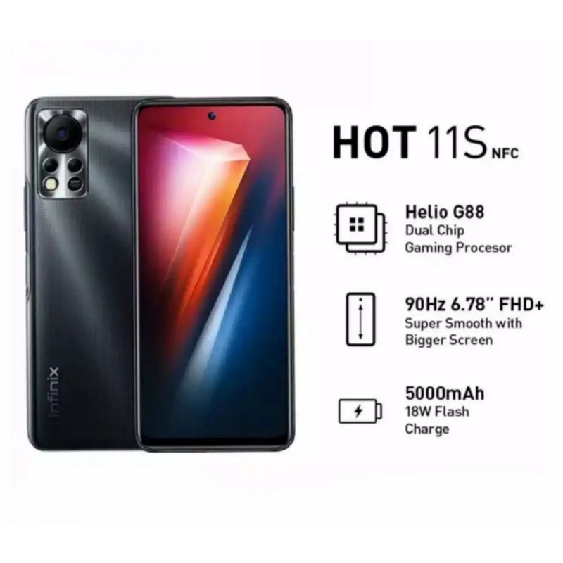 Infinix Hot 11s NFC 4/64 Gb Helio G88