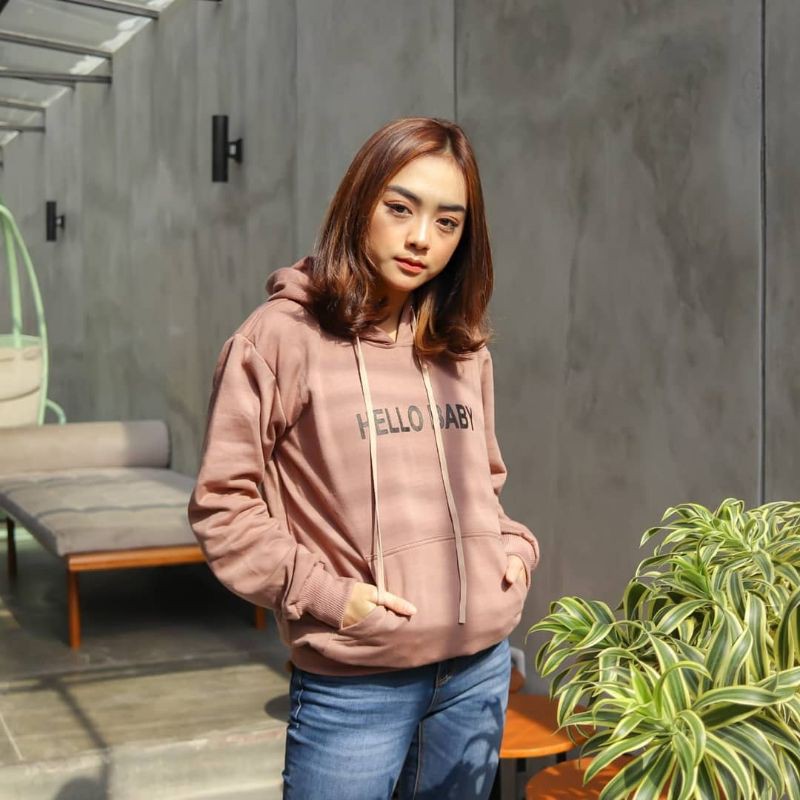 HELLO BABY || SWETER HOODIE MURAH #HB