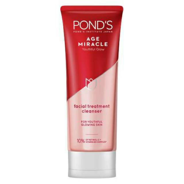 POND'S AGE MIRACLE YOUTHFUL GLOW FACE WASH 100GR