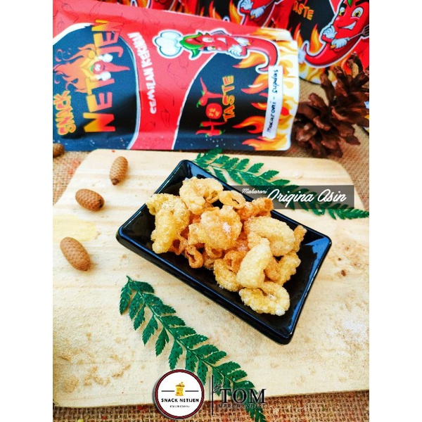 

Snack Netijen Makaroni Rasa Original Asin Cemilan Kekinian Macaroni Premium Kemasan 55Gr