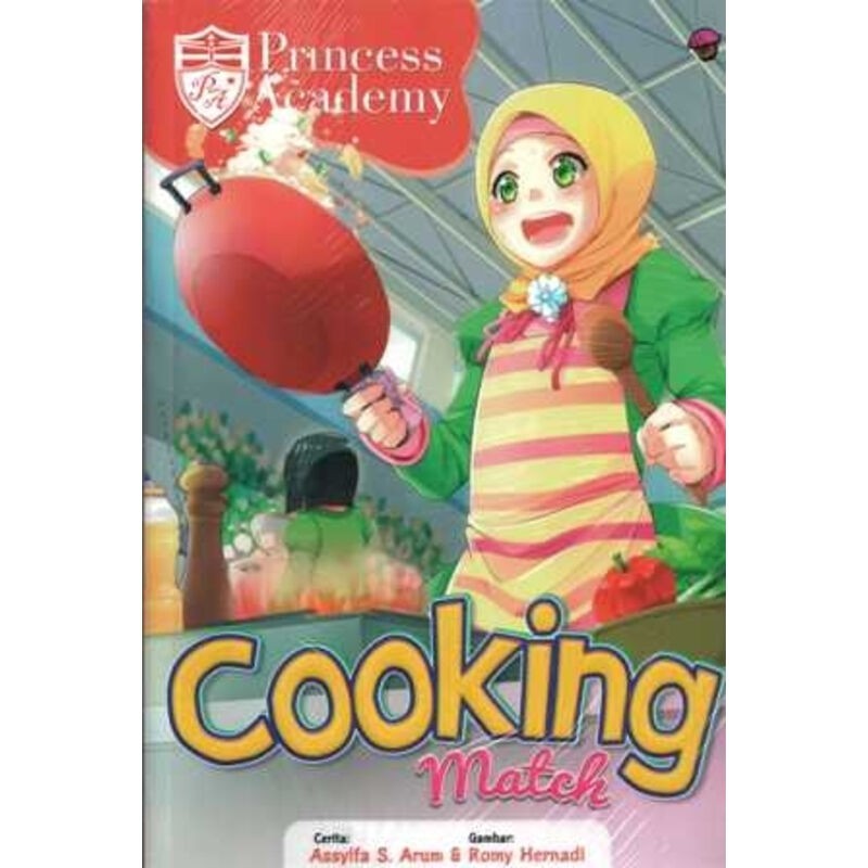 [Mizan] Komik Princess Academy Cooking Match Buku Anak | Muffin Graphics