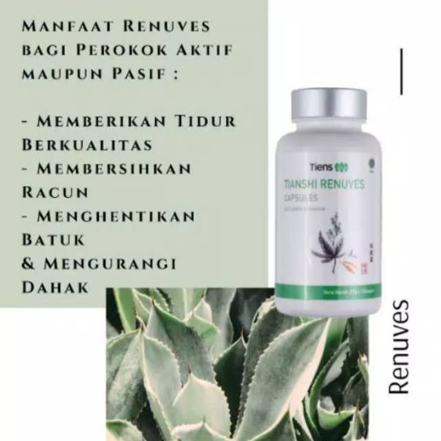 Renuves Tiens Pembersih Paru-Paru (Ecer)