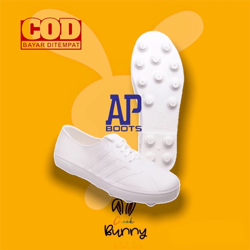 SEPATU AP SEPATU BOT AP SEPATU BALAKUTAK SEPATU PUTIH AP SEATU BOT AP PUTIH SEPATU PROYEK SEPATU BAN