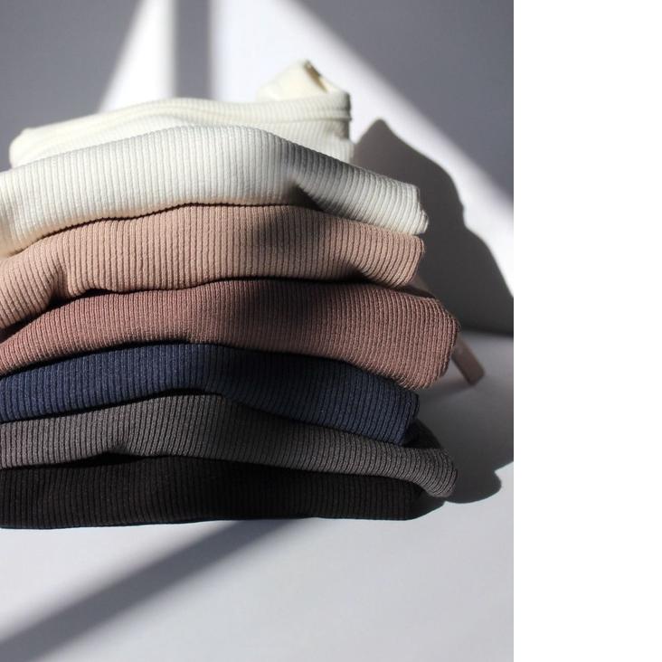 Kaos Rib premium lengan panjang | Kaos polos lengan panjang rib premium / Kaos polos / Kaos Rib