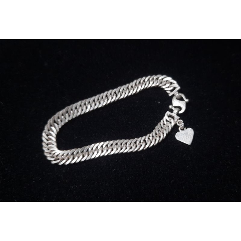 Gelang Tangan Perak Murni Untuk Bayi, Anak-anak