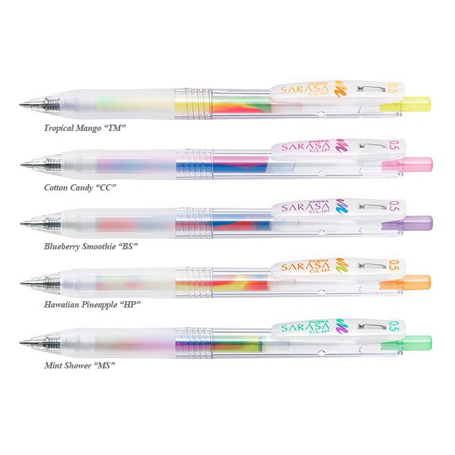

Pulpen Gel Warna Warni Sarasa Marble