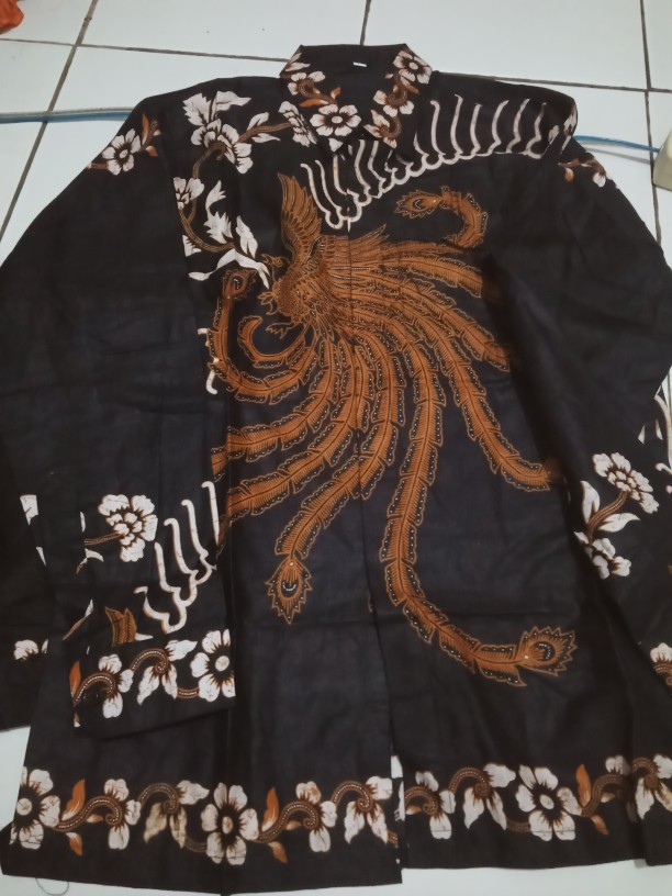 Baju Batik Couple Ayah Anak Phoenix Original Terbaru