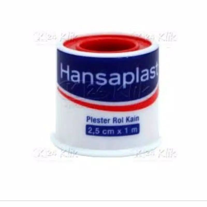 HANSAPLAST PLESTER ROLL ON KAIN 2,5cm x 1m