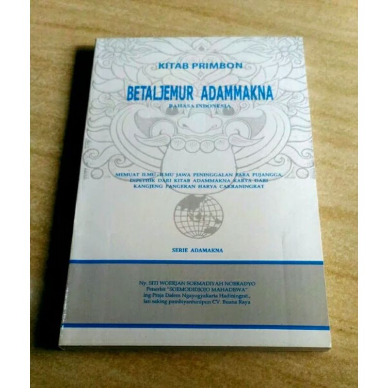 KITAB PRIMBON BETALJEMUR ADAMMAKNA
