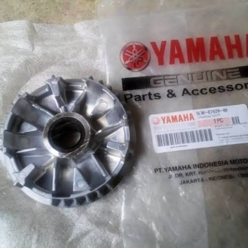 PULLEY RUMAH ROLLER CUSTOM BUBUT RACING FINO KARBU KODE 5LW