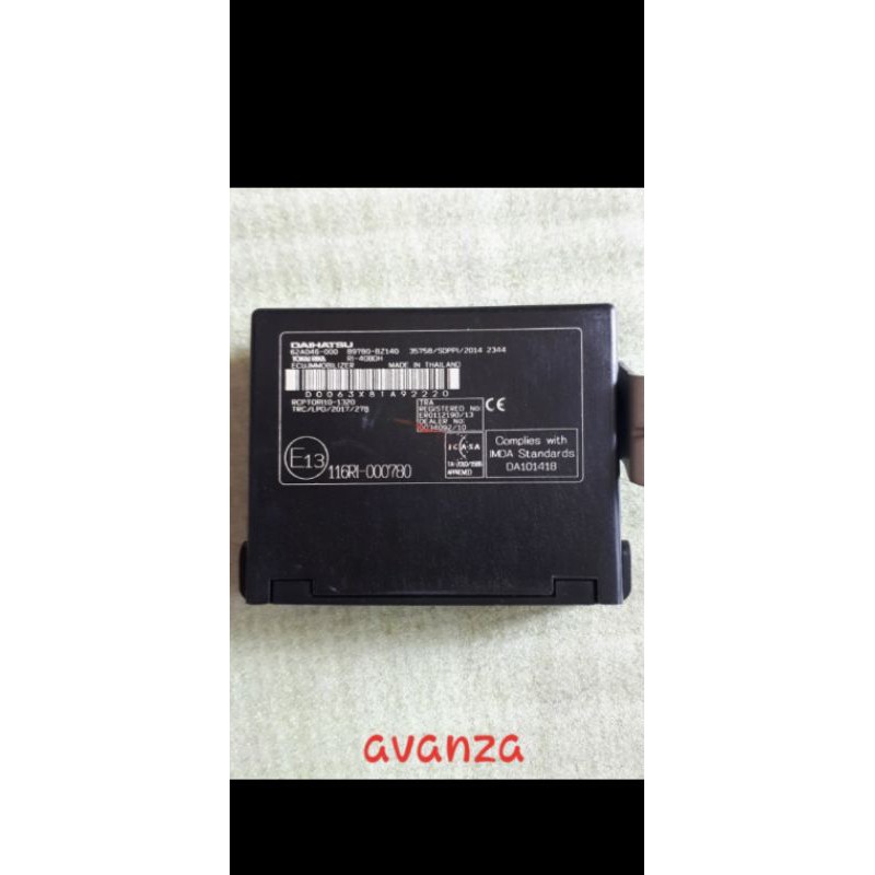 ecu immobolzer/ smartkey grand avanza