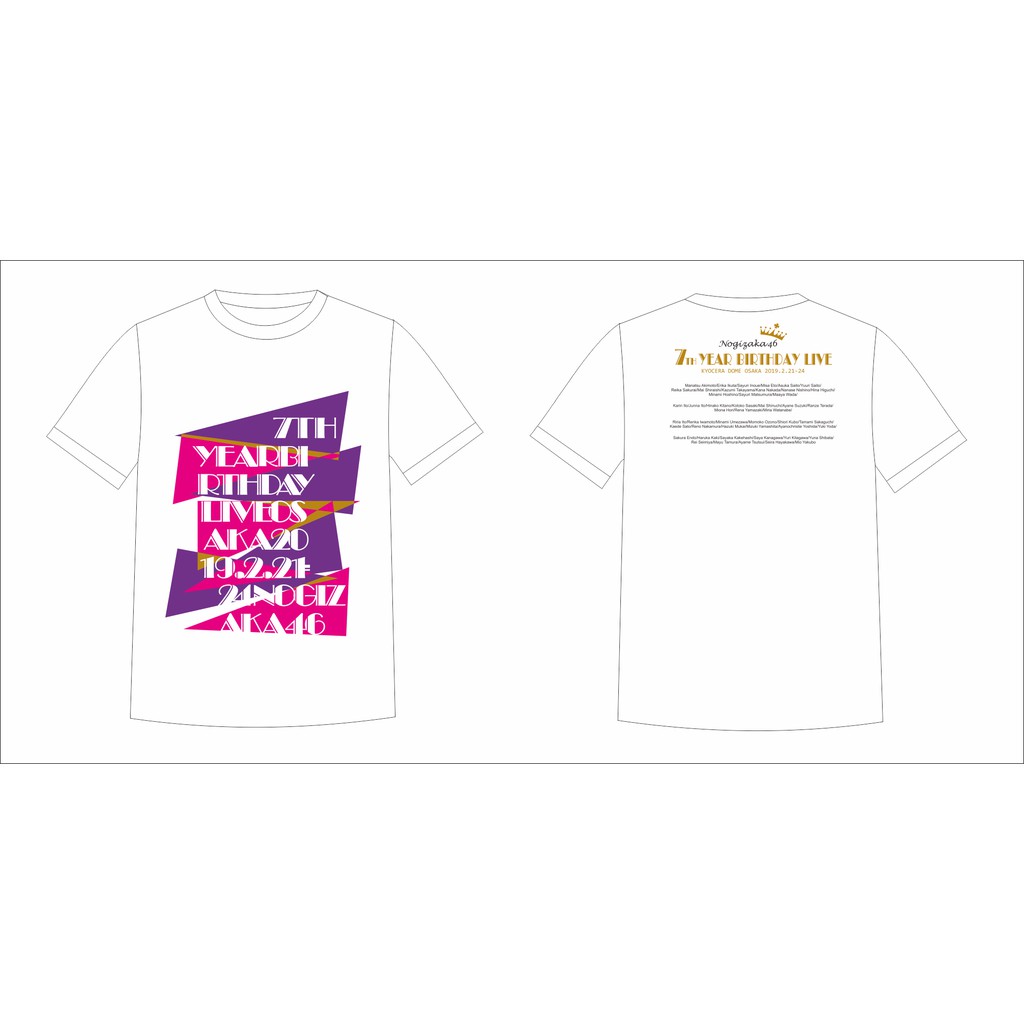 T-Shirt Nogizaka46 BD 7