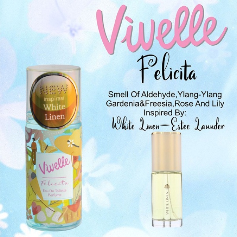 Vivelle EDT Flower Scent 100 ml - EK (Tidak bisa kirim luar P. Jawa dengan JNT)