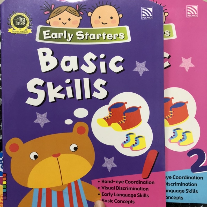 

Early Starters - Basic Skills 1&2 harga utk 2 buku