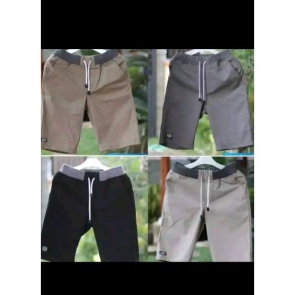 celana pendek pria chinos 100rb dapat 5