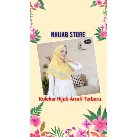 AR 200 HIJAB INSTAN KERUDUNG BERGO KHIMAR ELZATTA