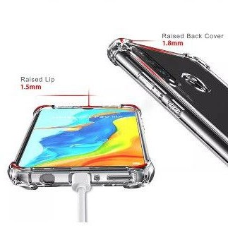 Soft Case Poco X3 NFC Airbag Clear anti shockproof Free Tempered Glass