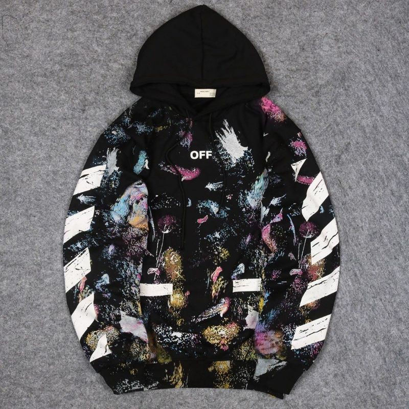 Off white galaxy shop hoodie fake