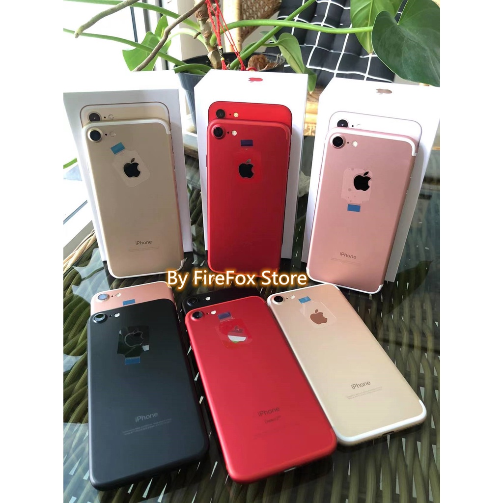 iPhone 7 32GB Fullset  All Sim Silent Original Second Mulus100% 3utools All Green (Garansi 1 Tahun)-5