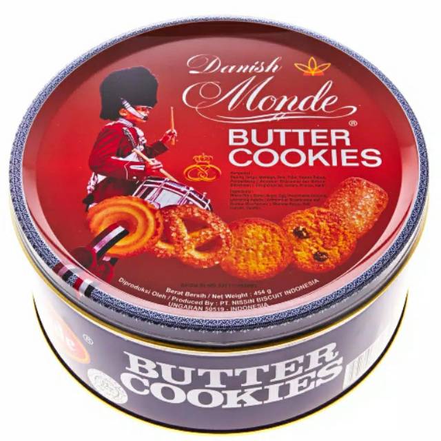 

Monde Butter Cookies Blue 454g