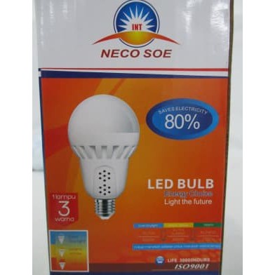 NECO SOE 7 watt Lampu LED 3 Warna : Cool Daylight-Warm Wahite-Warm ***TOP