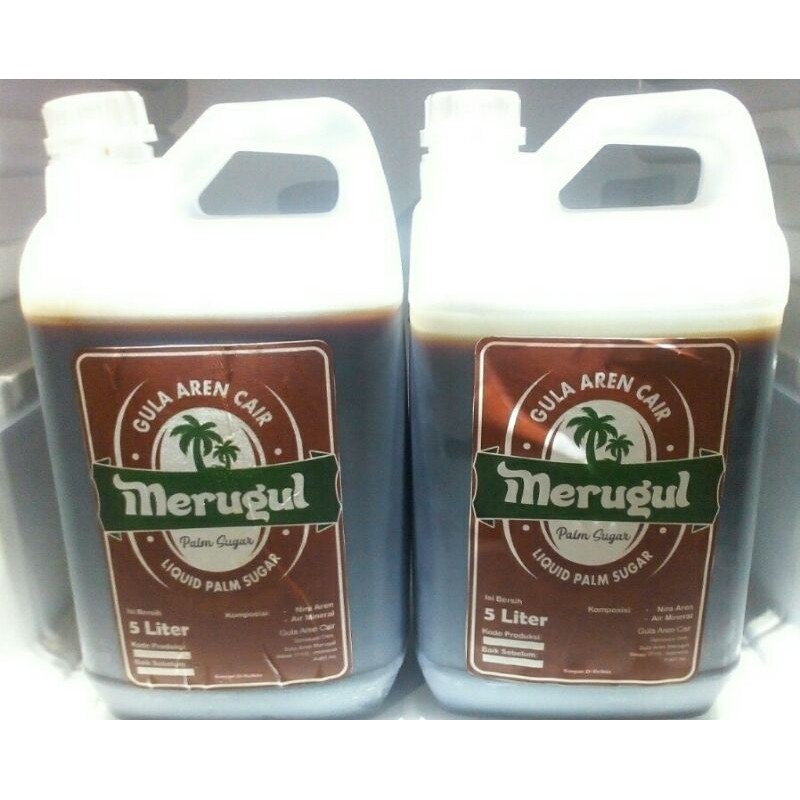 

GULA AREN CAIR 5LITER/5000ml