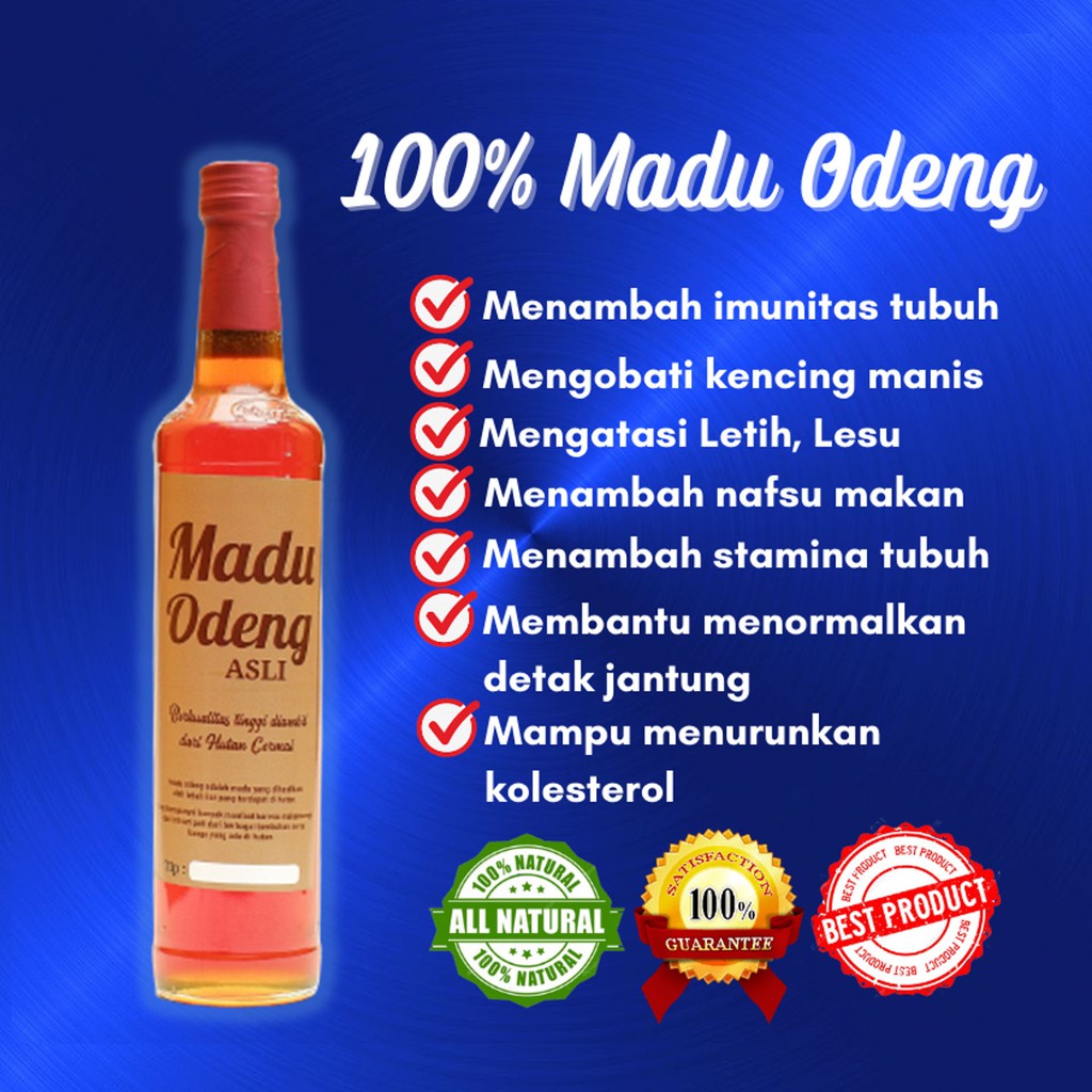 

Madu Odeng Uray Hutan Asli 100% Manis Murni Original Berkualitas dan Alami Raw Honey Jawa Sumatera