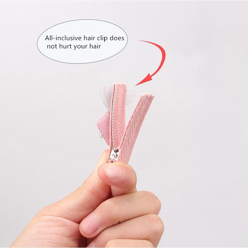 4 Pcs Set Jepit Rambut Korea Anak Korean Fashion Hair Clip Lucu Kartun Kupu-kupu Hairclip Gaya-Won