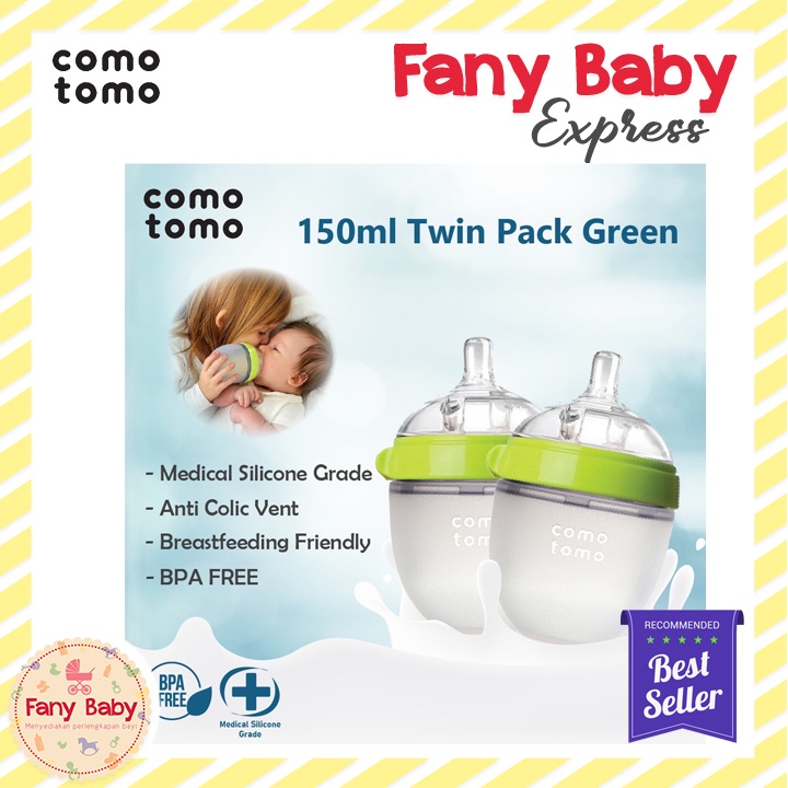 COMOTOMO BOTTLE TWIN PACK 150ML