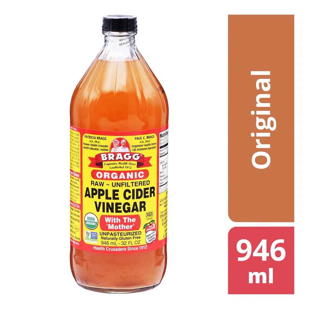 

Bragg Organic Apple Cider Vinegar - Original - 946ml