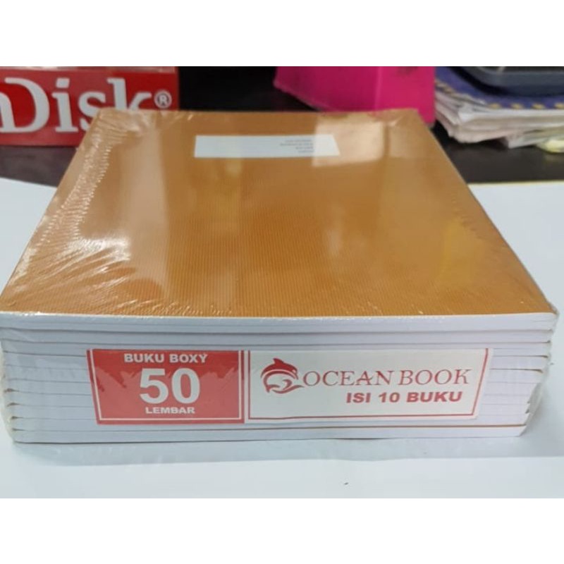 

Buku Tulis Ocean Book Kraft 50 Boxy/Panjang 10 buku