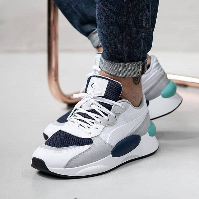 Puma RS 9.8 white dark navy