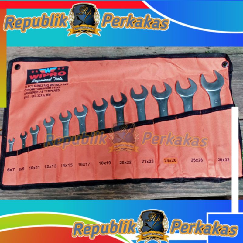Wipro Kunci Pas Set 12pcs