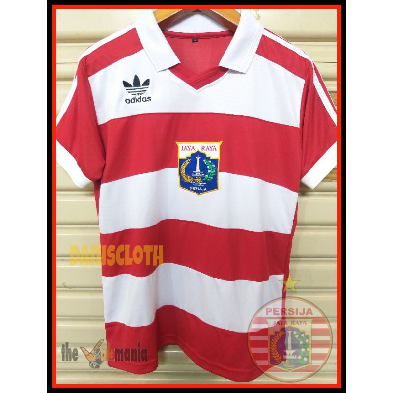 Jersey RETRO PERSIJA Home 1985 Baju Bola persija jersey jadul persija