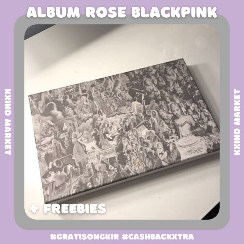 Album Rose Blackpink On The Ground / rose BP solo / album black Pink / PC blackpink rose