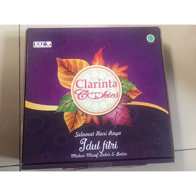 Kue kering lebaran clarinta cookies