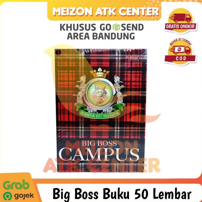 

[[COD]] KHUSUS GOSEND BUKU TULIS CAMPUS BIG BOSS 50 LBR / BOXY (PER 10 PCS) TERBATAS Kode 542