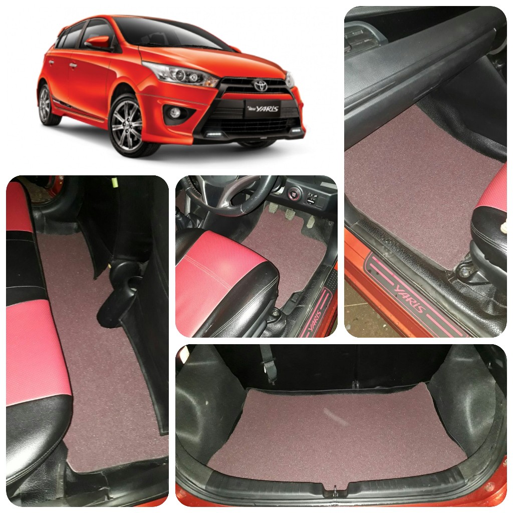 Karpet Mobil Toyota All New Yaris - Full Bagasi / Karpet Mie All New Yaris