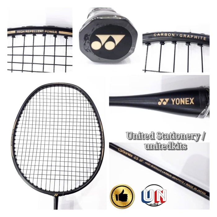 PROMO RAKET YONEX CARBONEX 25 BINTANG 5 SP LANGSUNG SENYAWA-IMPOR-COD BATAM