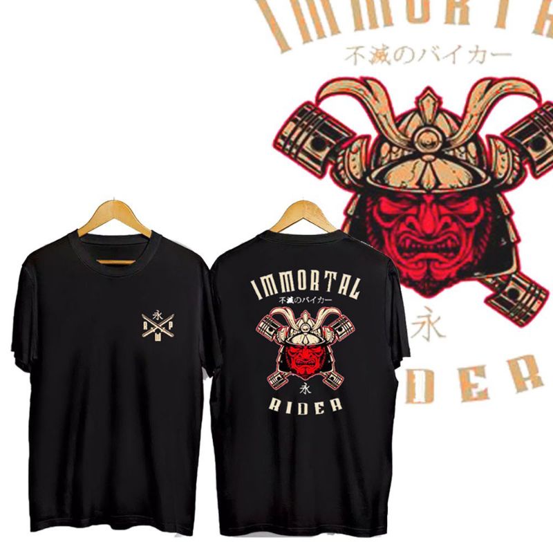 KAOS IMMORTAL RIDER/KAOS PRIA WANITA/KAOS MURAH