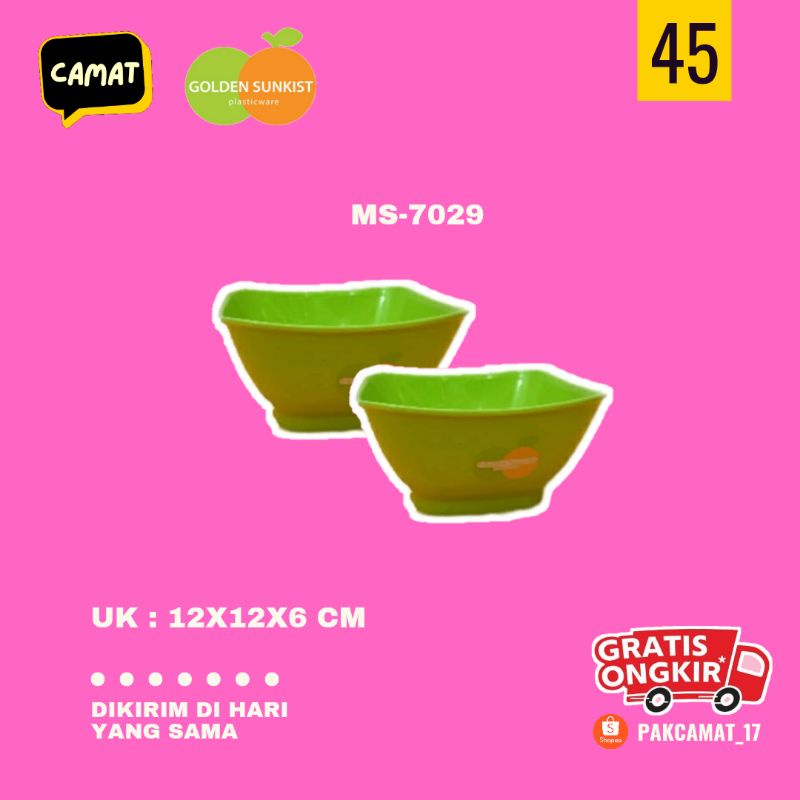 Mangkok Sambal MS 7029 Golden Sunkist