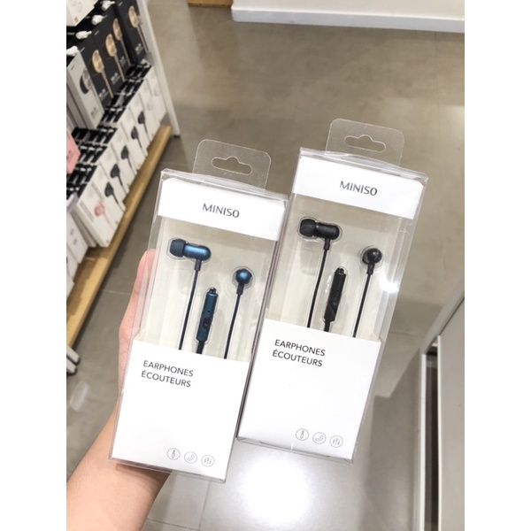 METAL IN EAR EARPHONES MODEL GE-12 HEADSET MINISO