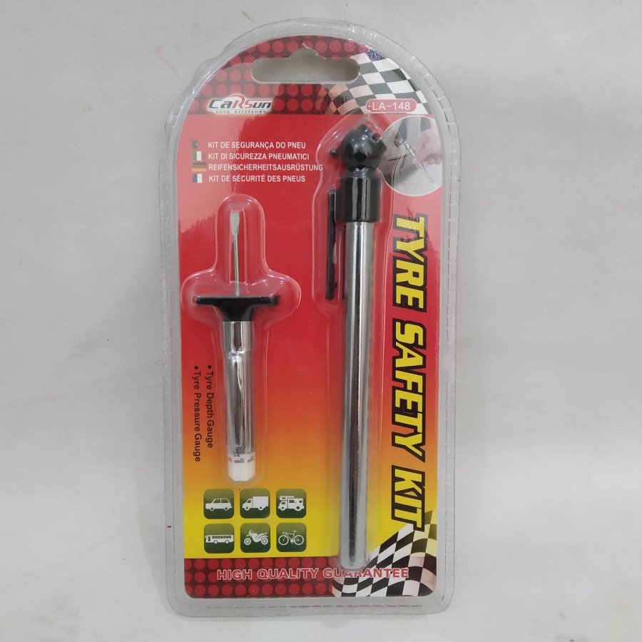 Tire Gauge Pen Pengukur Alat Ukur Tekanan Angin Ban Model Pulpen