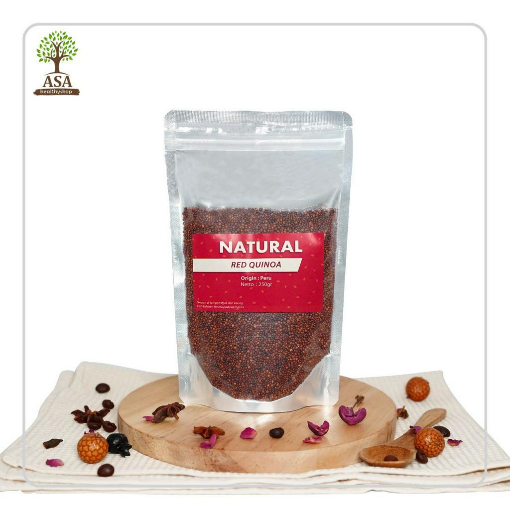 

Natural Red Quinoa 250gr